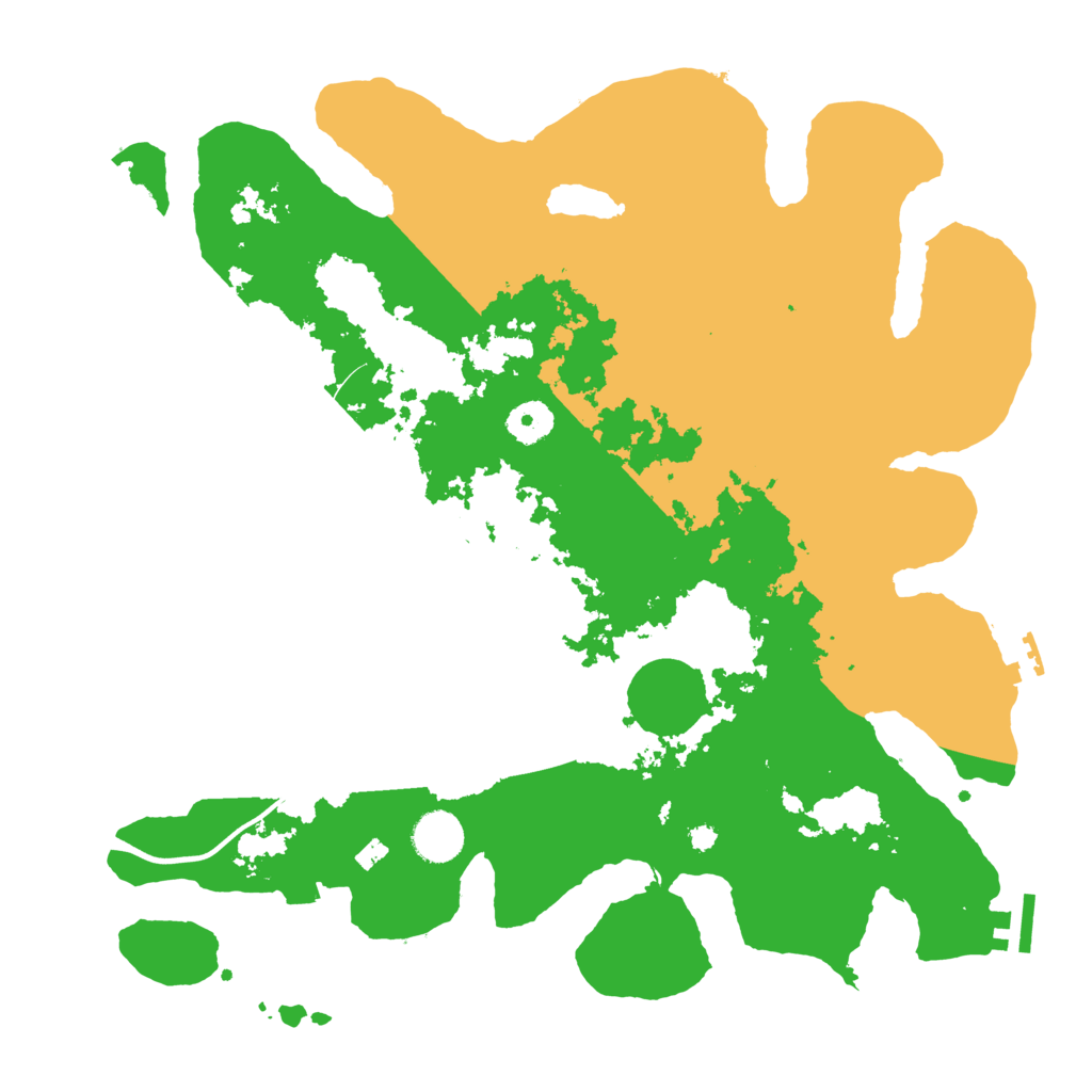 Biome Rust Map: Procedural Map, Size: 3750, Seed: 804709530