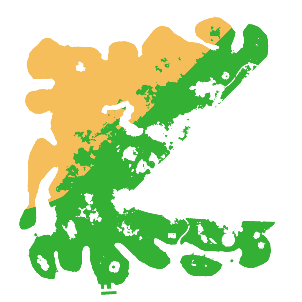 Biome Rust Map: Procedural Map, Size: 4000, Seed: 725195519