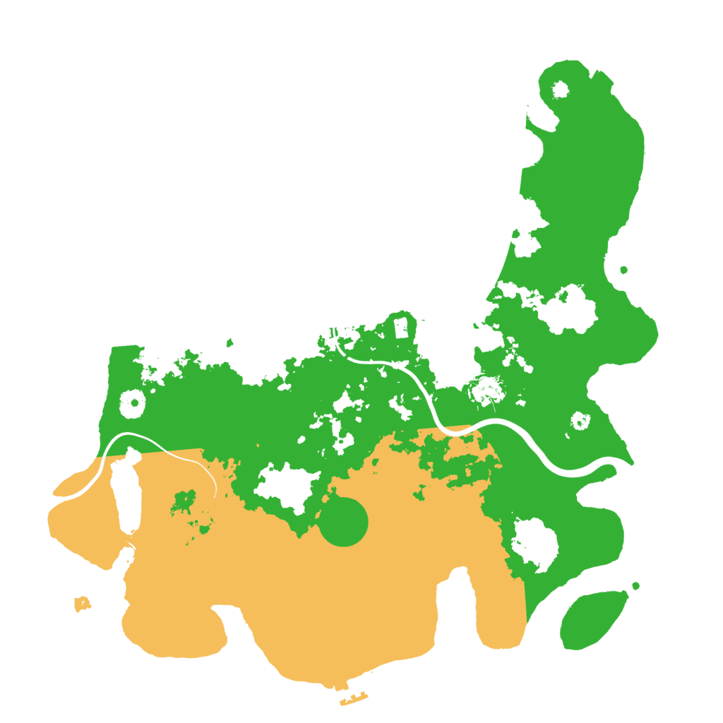 Biome Rust Map: Procedural Map, Size: 3850, Seed: 486043358