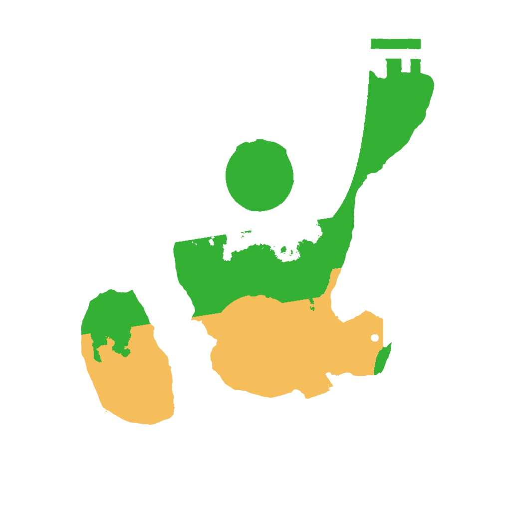 Biome Rust Map: Procedural Map, Size: 2000, Seed: 742377079