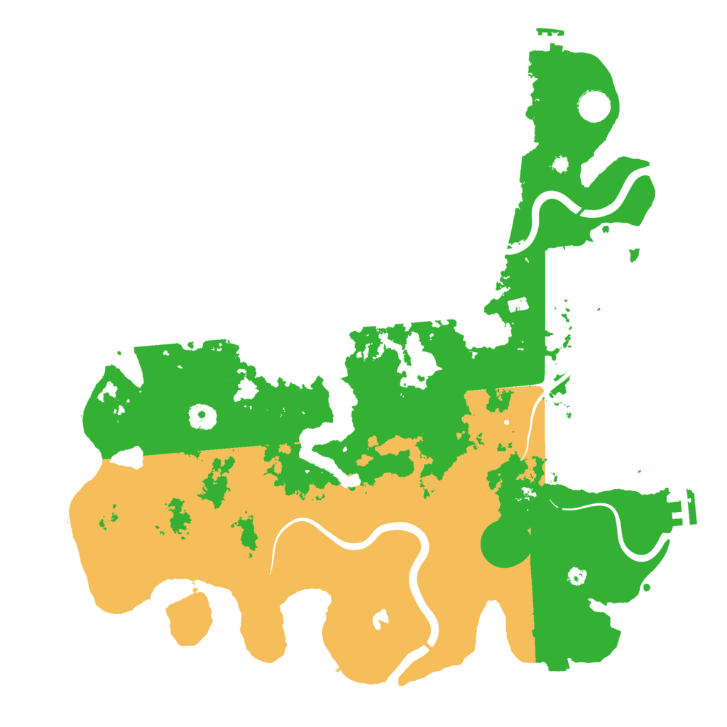 Biome Rust Map: Procedural Map, Size: 4000, Seed: 1424467392