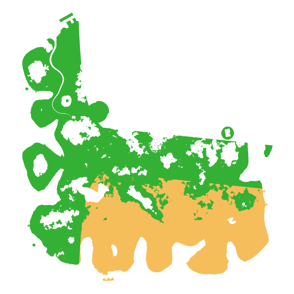 Biome Rust Map: Procedural Map, Size: 4000, Seed: 721625369
