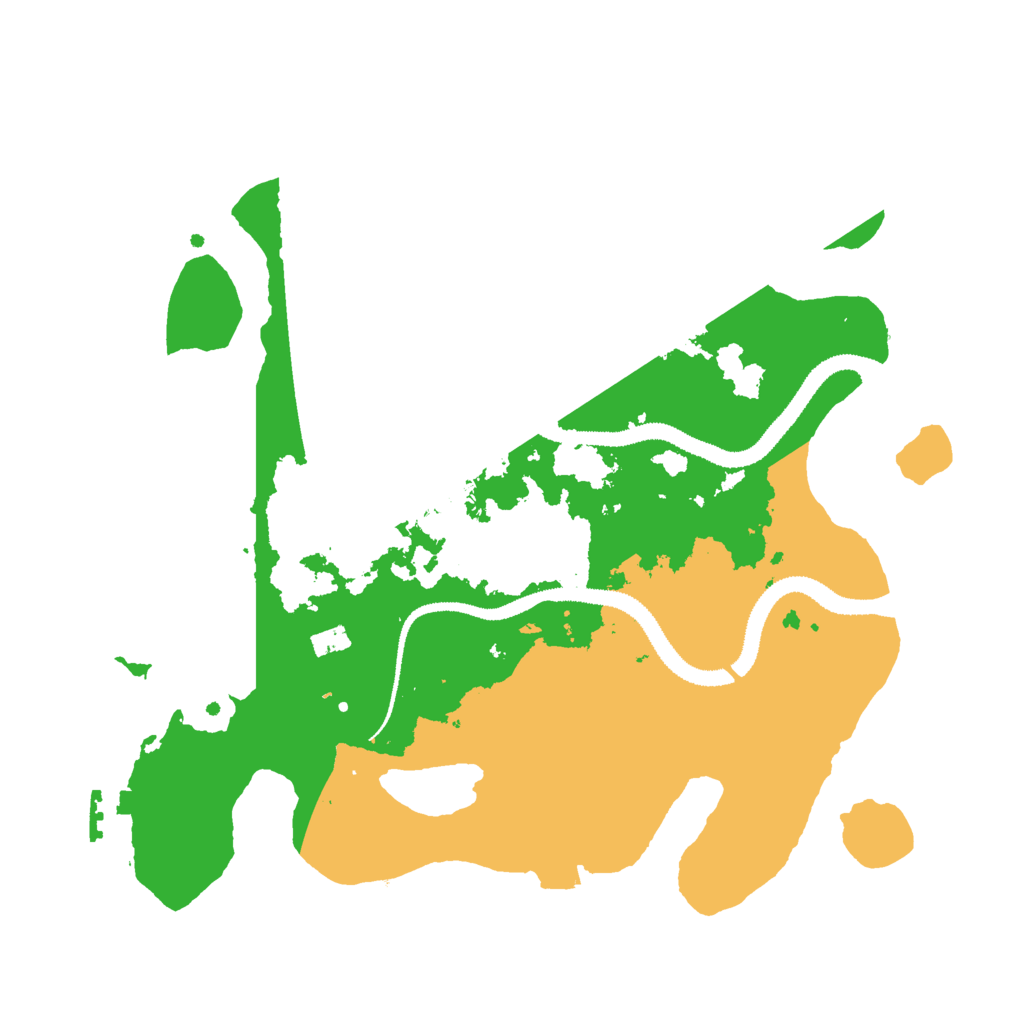 Biome Rust Map: Procedural Map, Size: 3000, Seed: 1489294768