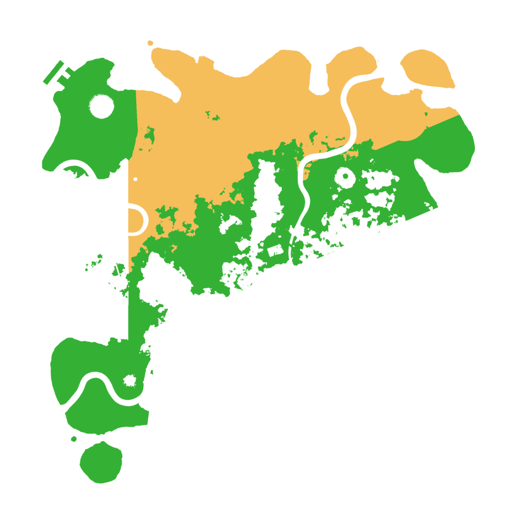 Biome Rust Map: Procedural Map, Size: 3750, Seed: 1774898560
