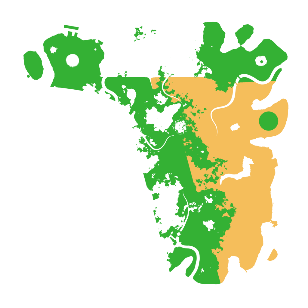 Biome Rust Map: Procedural Map, Size: 4250, Seed: 1132859043