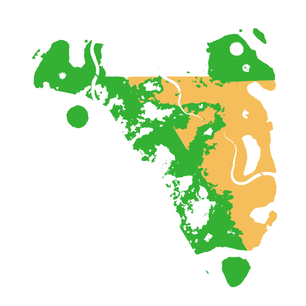 Biome Rust Map: Procedural Map, Size: 4000, Seed: 928125210