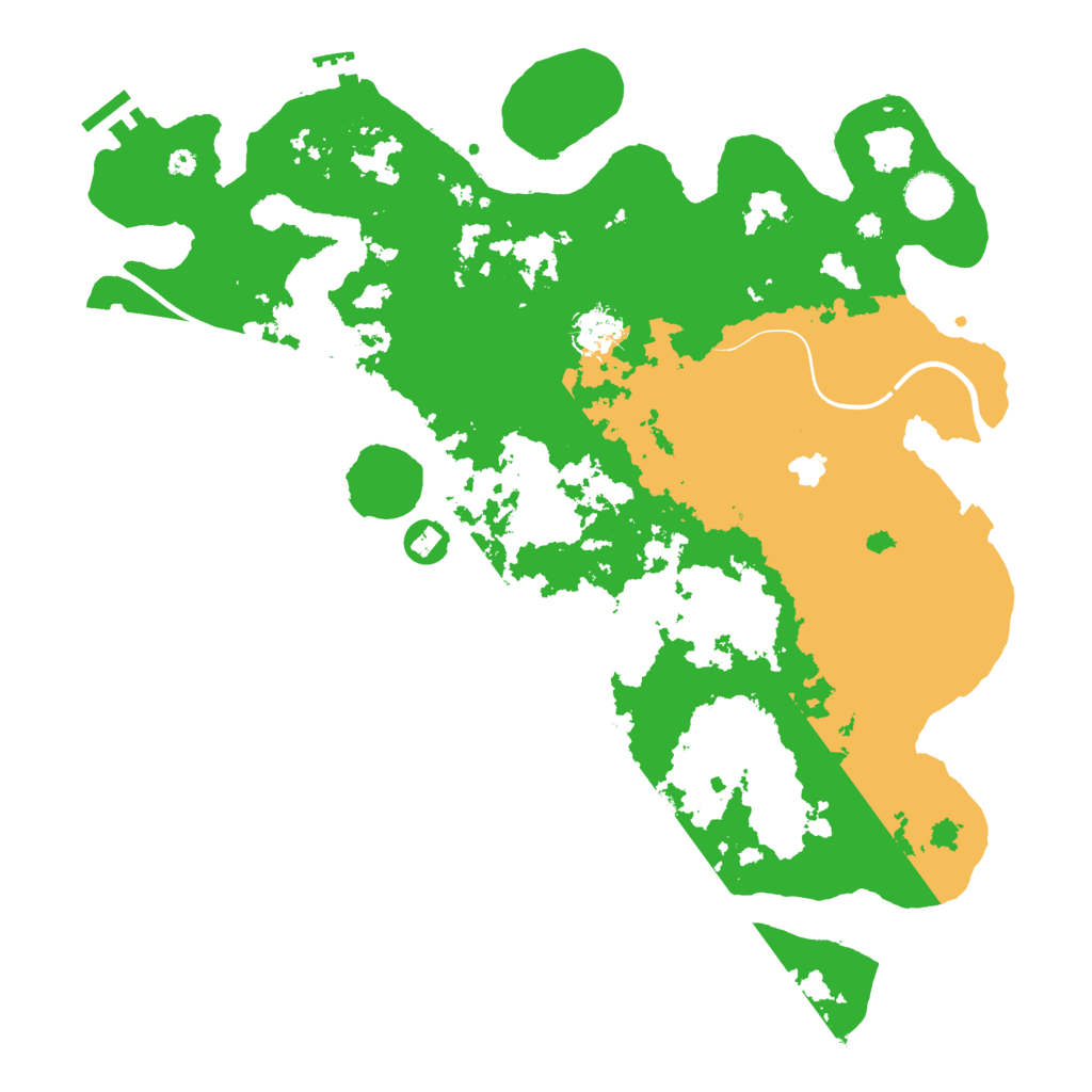 Biome Rust Map: Procedural Map, Size: 4000, Seed: 986557508