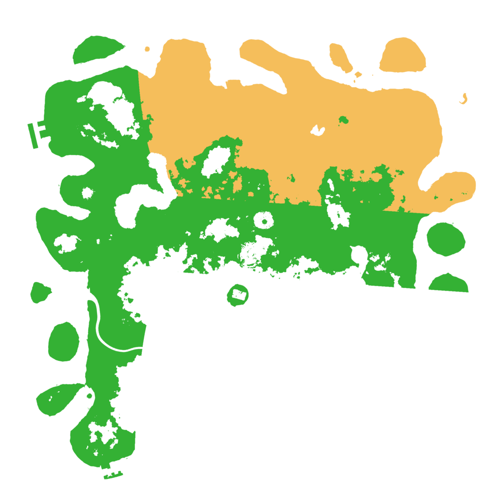 Biome Rust Map: Procedural Map, Size: 4000, Seed: 2054707623
