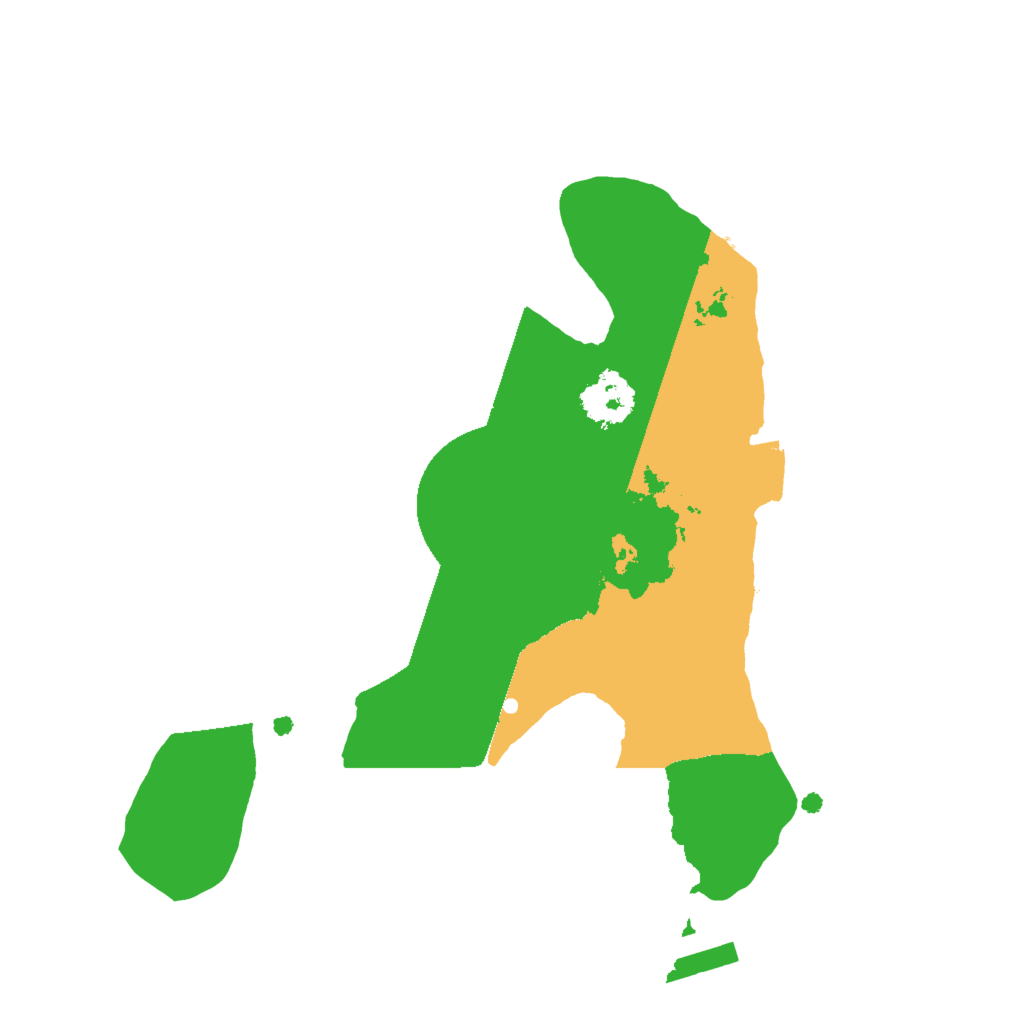 Biome Rust Map: Procedural Map, Size: 2000, Seed: 1588741735