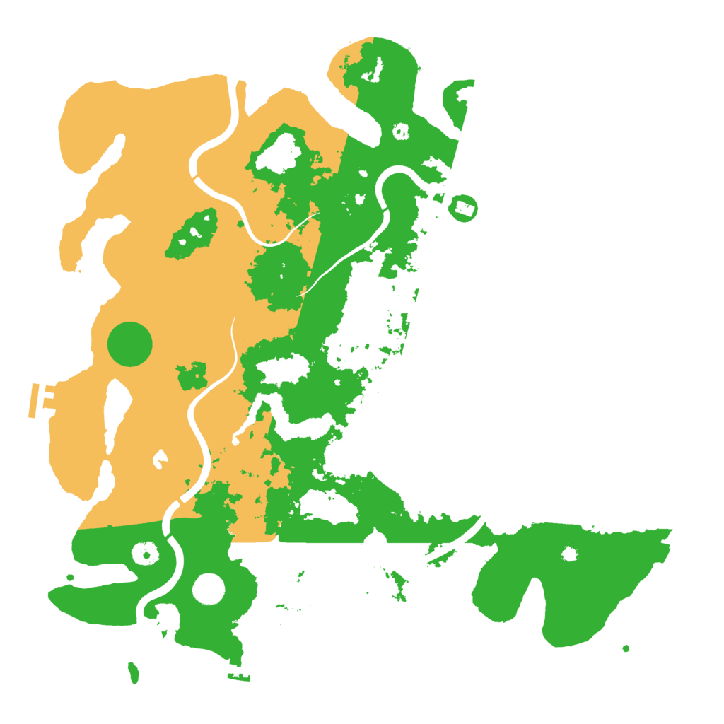 Biome Rust Map: Procedural Map, Size: 4250, Seed: 1586247767