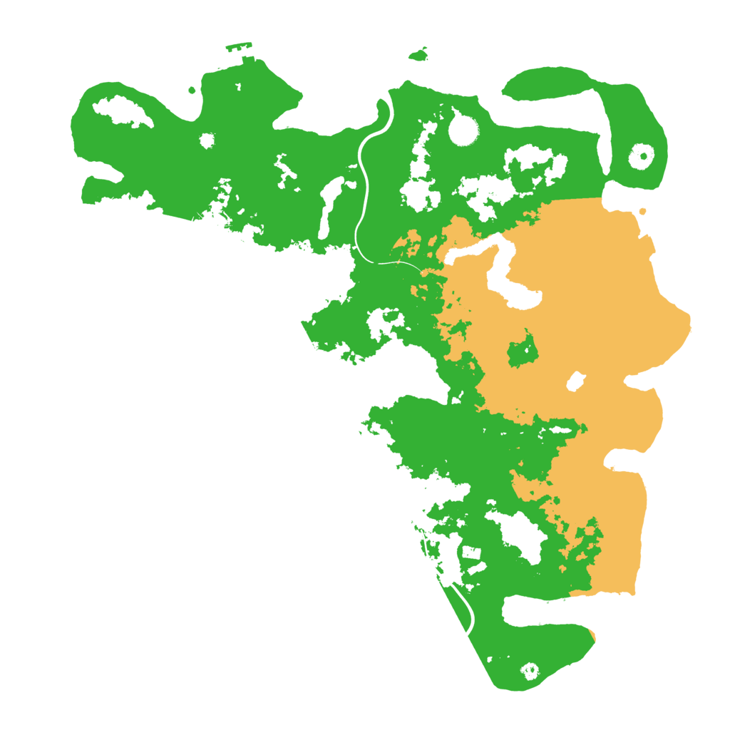 Biome Rust Map: Procedural Map, Size: 4250, Seed: 1459877895