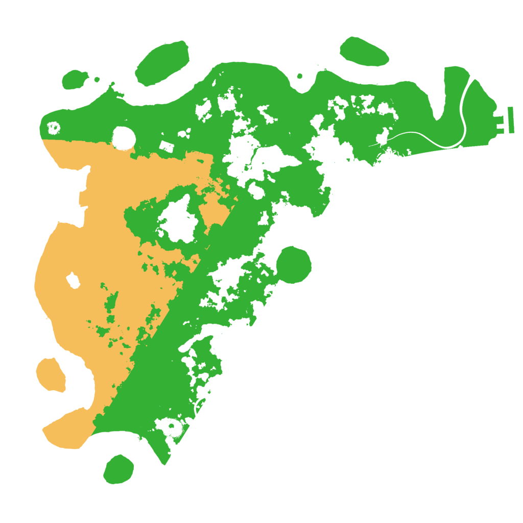 Biome Rust Map: Procedural Map, Size: 4000, Seed: 2130730527