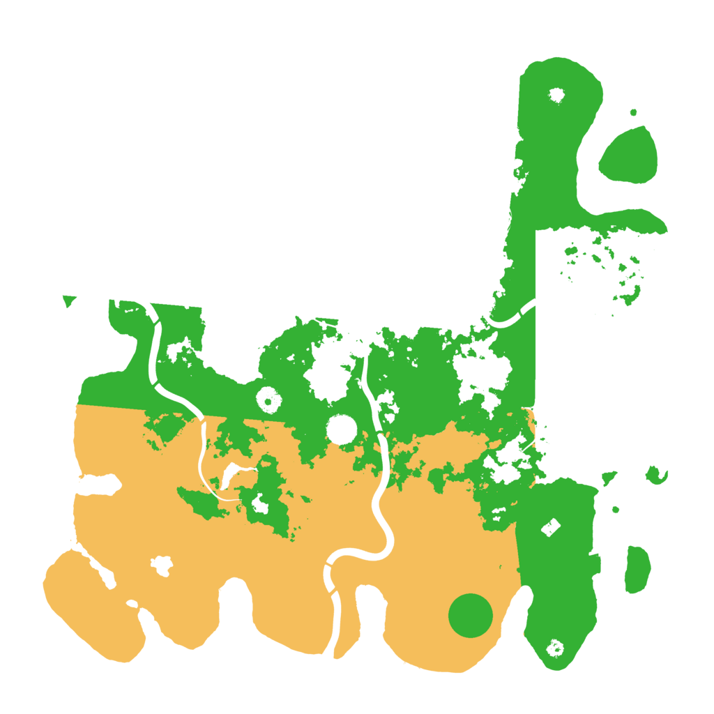Biome Rust Map: Procedural Map, Size: 4250, Seed: 886548057