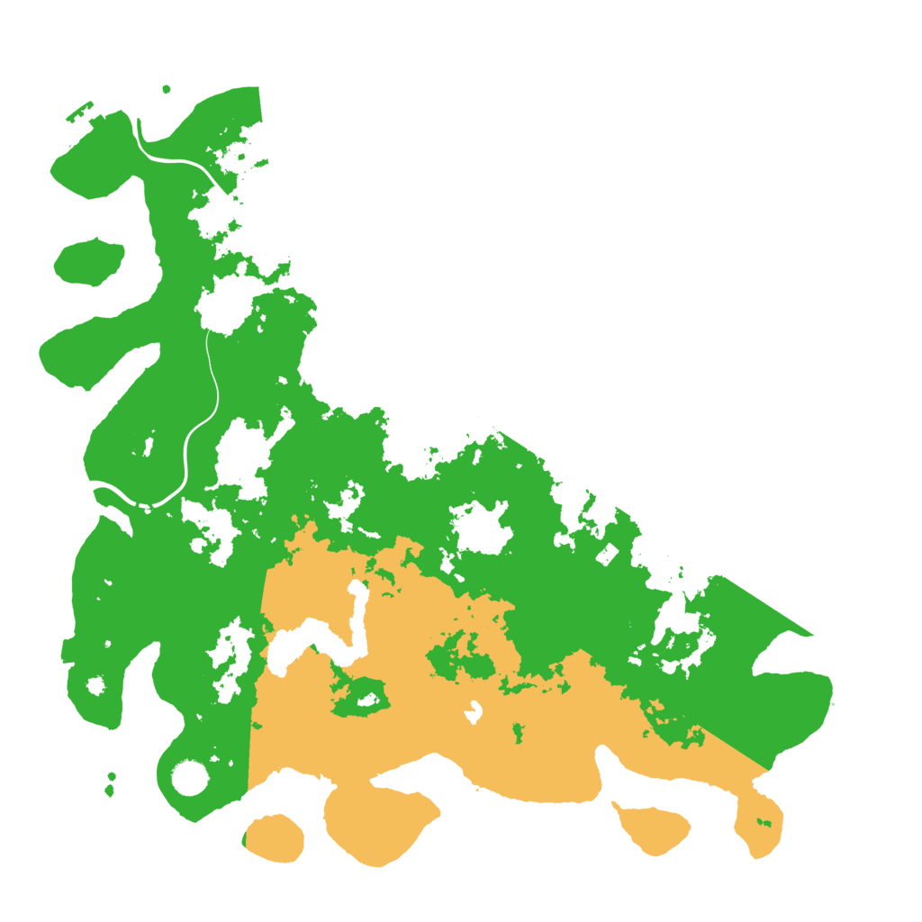 Biome Rust Map: Procedural Map, Size: 4500, Seed: 795775404