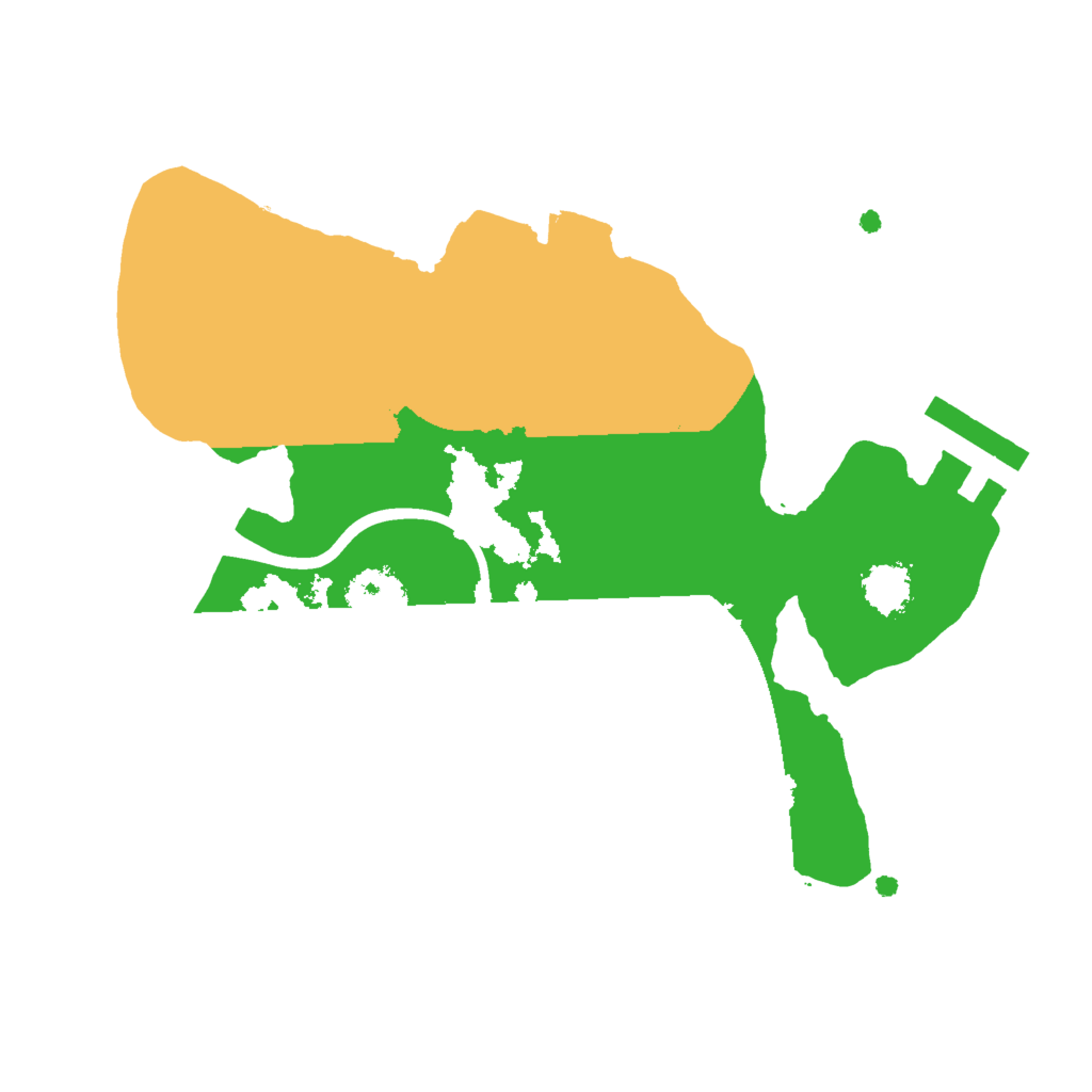 Biome Rust Map: Procedural Map, Size: 2000, Seed: 759136046