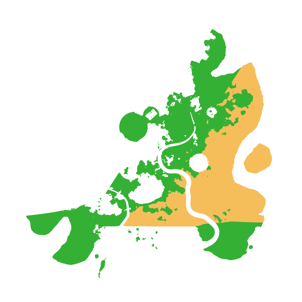 Biome Rust Map: Procedural Map, Size: 3000, Seed: 1384162047