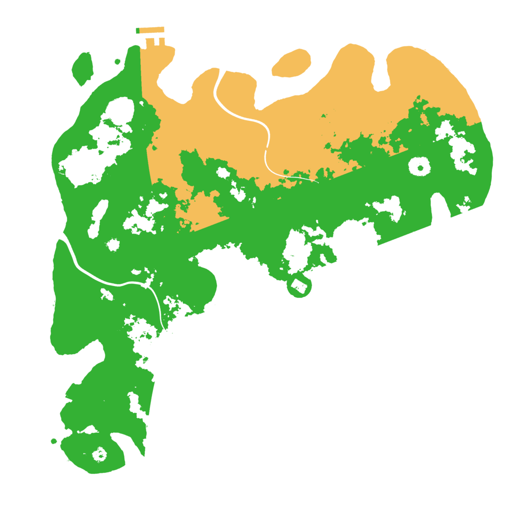 Biome Rust Map: Procedural Map, Size: 3750, Seed: 1286428419
