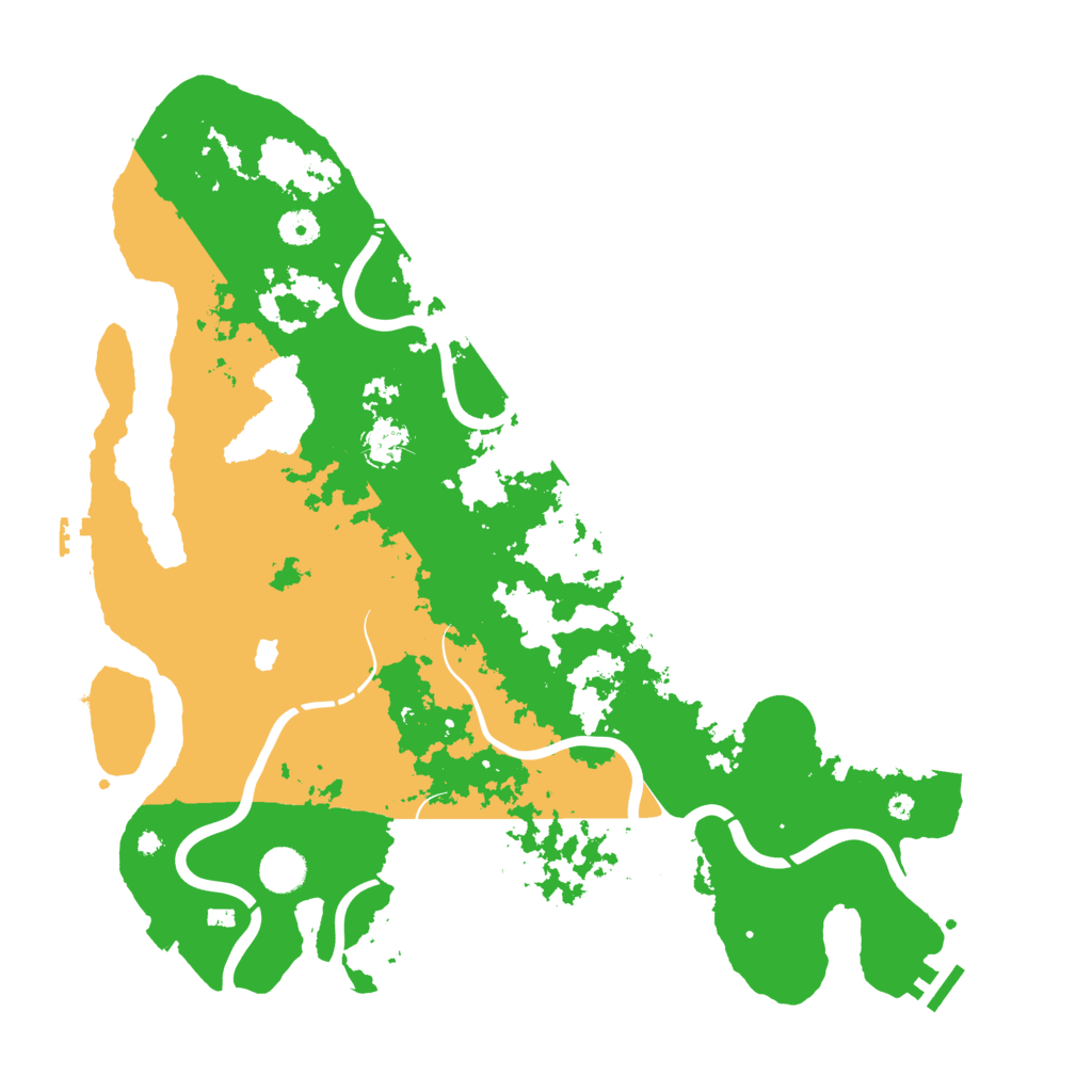 Biome Rust Map: Procedural Map, Size: 4250, Seed: 52926817