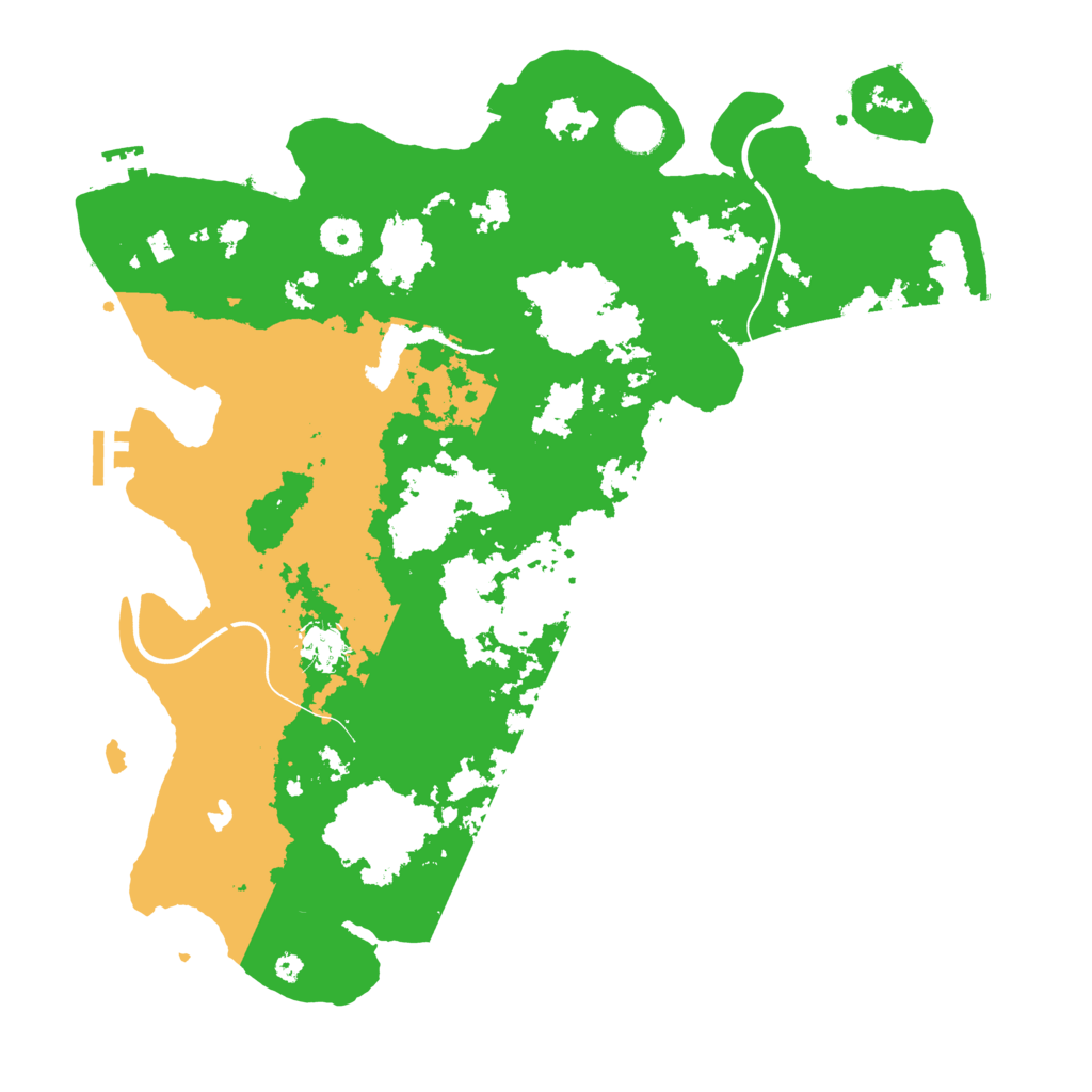Biome Rust Map: Procedural Map, Size: 4000, Seed: 1684895