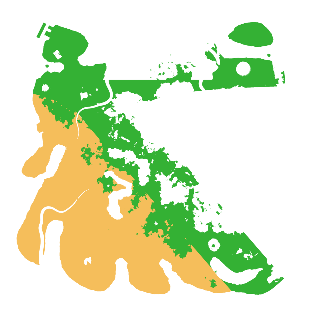 Biome Rust Map: Procedural Map, Size: 4000, Seed: 109422429