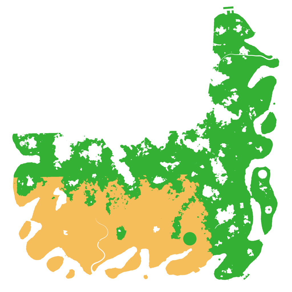 Biome Rust Map: Procedural Map, Size: 5800, Seed: 17762077