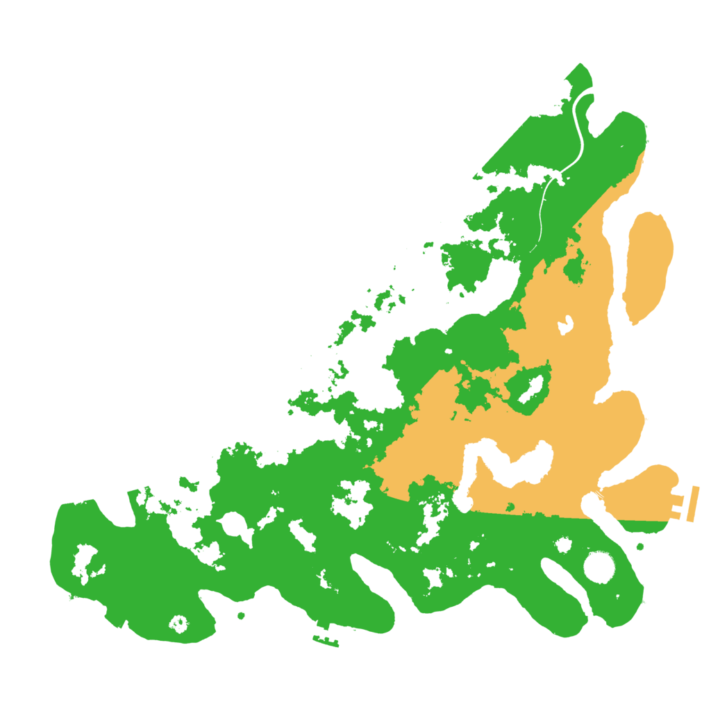 Biome Rust Map: Procedural Map, Size: 4000, Seed: 932145829
