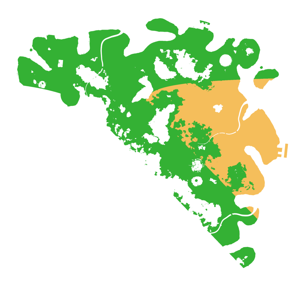 Biome Rust Map: Procedural Map, Size: 4250, Seed: 1562915739