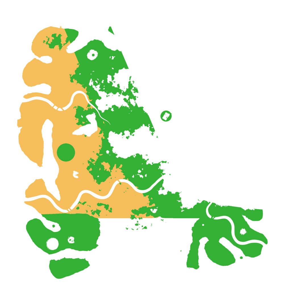 Biome Rust Map: Procedural Map, Size: 4250, Seed: 97870005