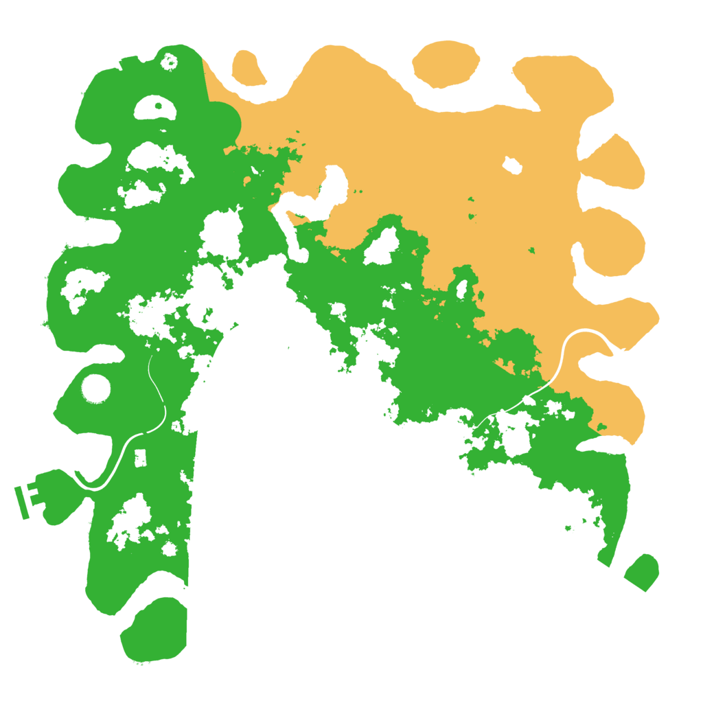 Biome Rust Map: Procedural Map, Size: 4250, Seed: 1145144144