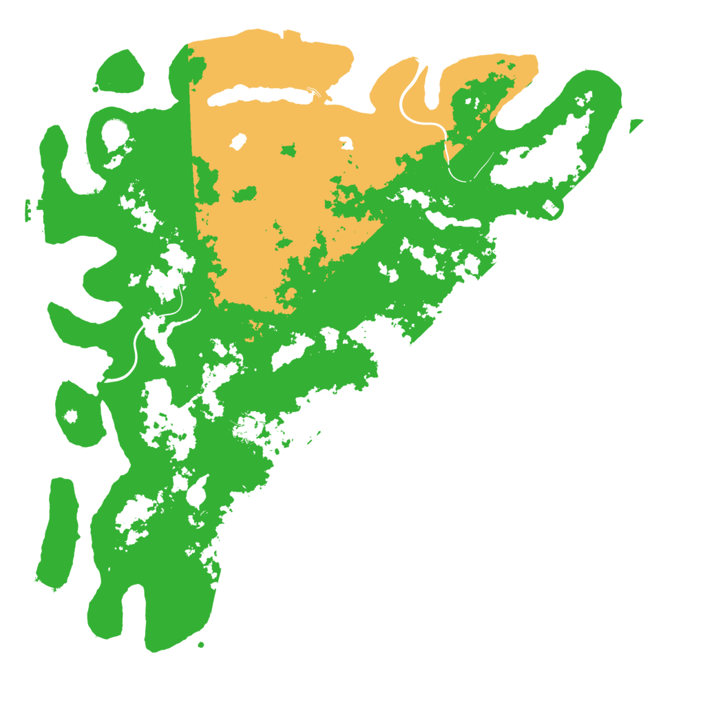 Biome Rust Map: Procedural Map, Size: 4800, Seed: 1746115200