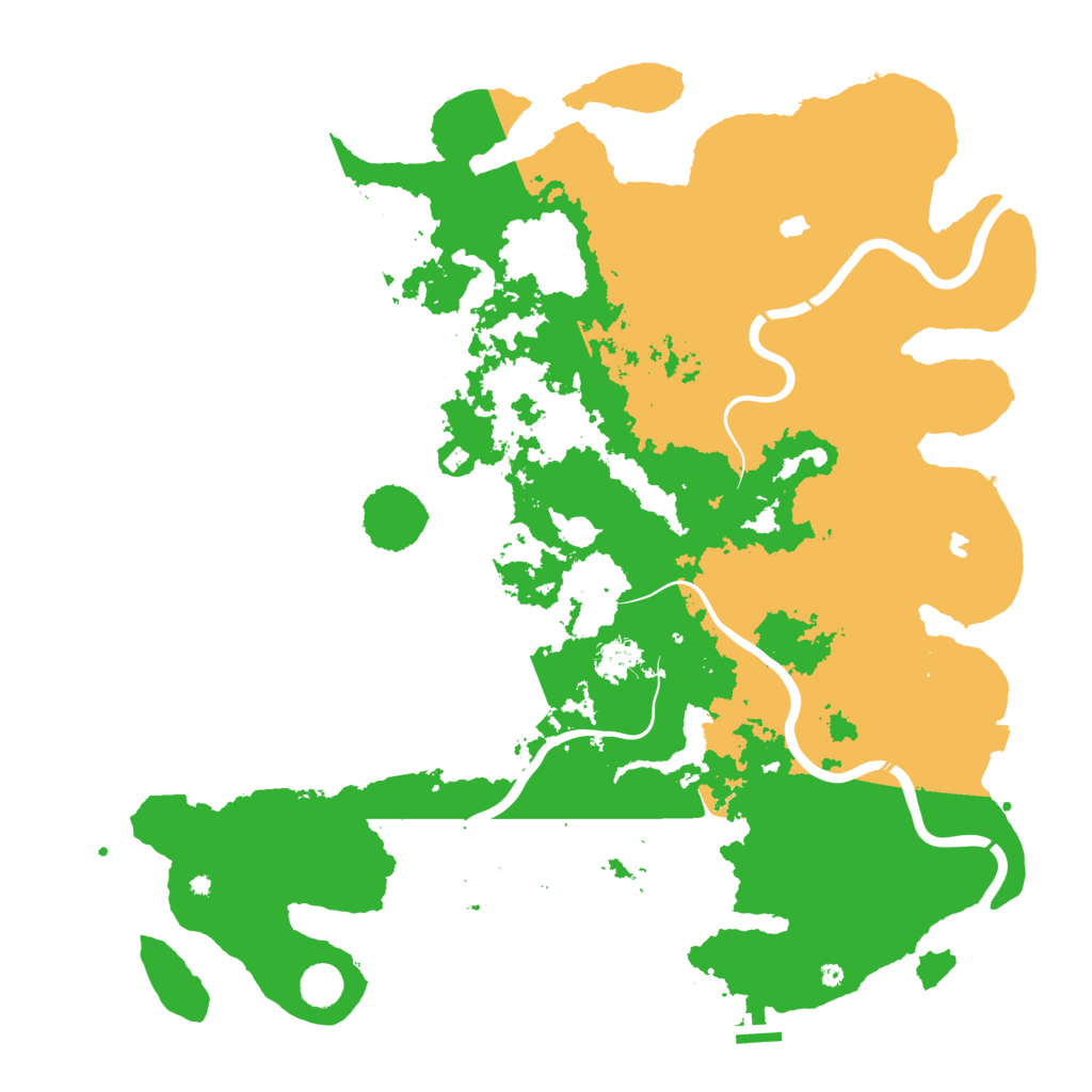 Biome Rust Map: Procedural Map, Size: 4800, Seed: 934694328