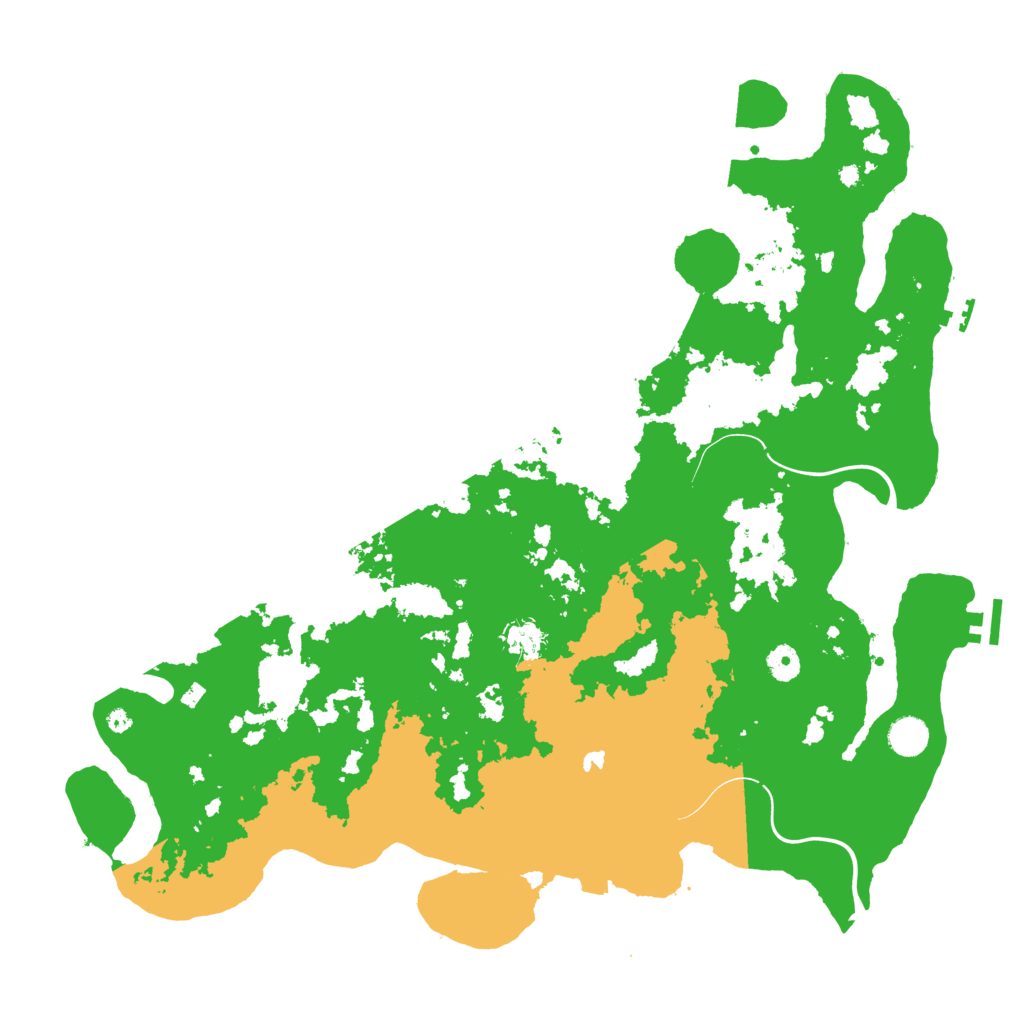 Biome Rust Map: Procedural Map, Size: 4500, Seed: 899596898