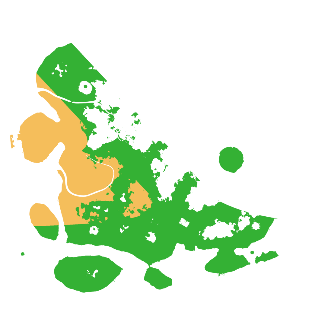 Biome Rust Map: Procedural Map, Size: 3500, Seed: 1110495189