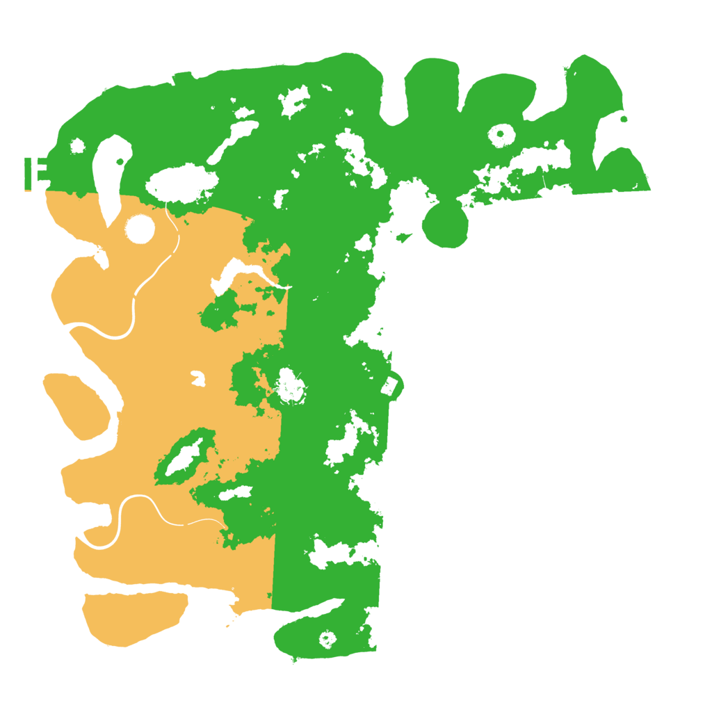 Biome Rust Map: Procedural Map, Size: 4250, Seed: 70794
