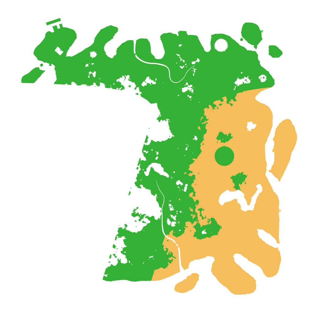 Biome Rust Map: Procedural Map, Size: 4250, Seed: 1323259856