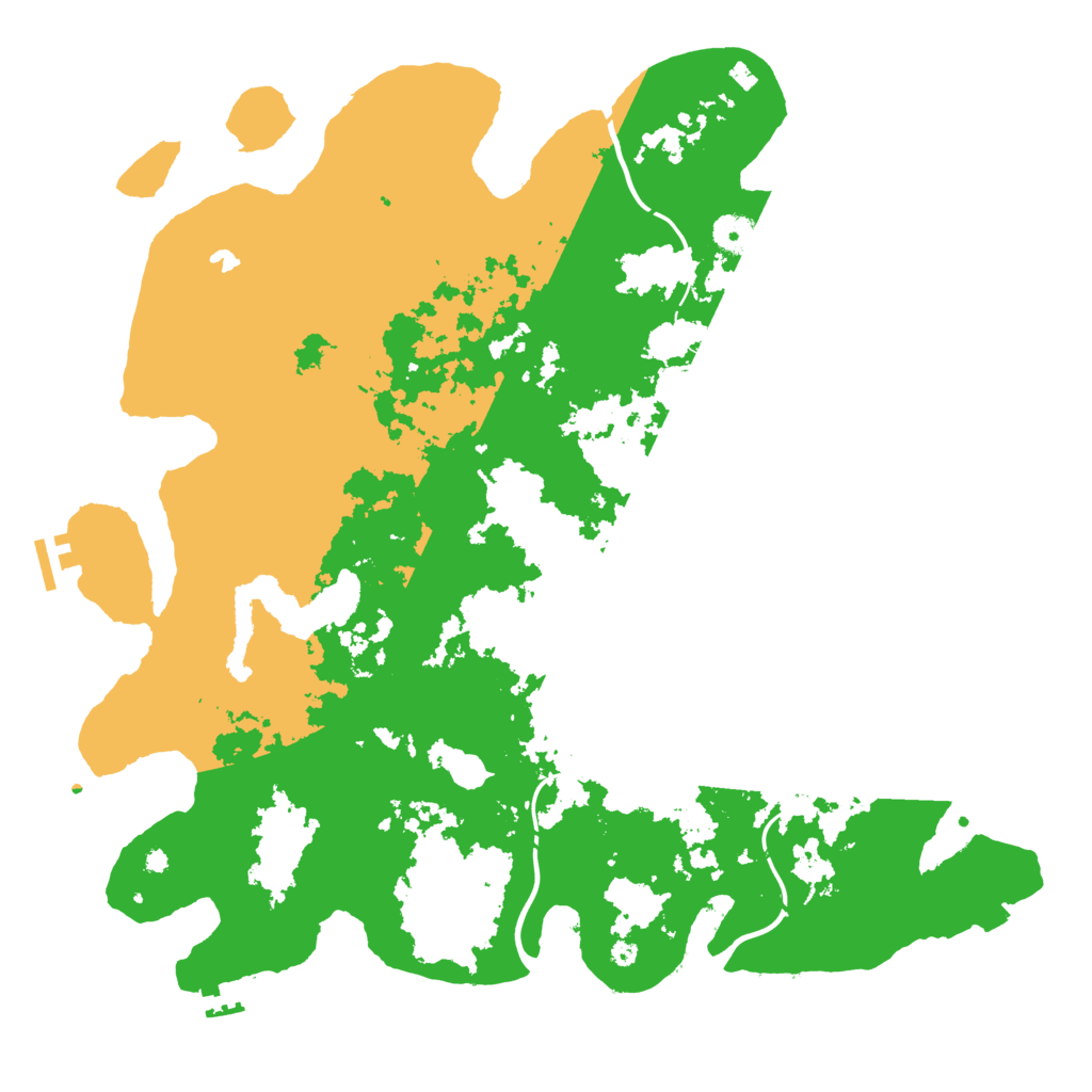 Biome Rust Map: Procedural Map, Size: 4250, Seed: 54826527