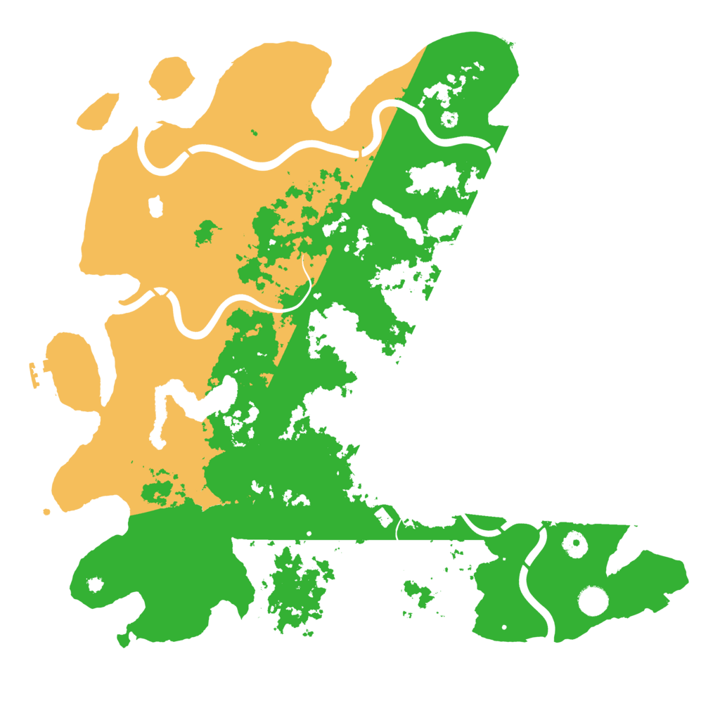 Biome Rust Map: Procedural Map, Size: 4250, Seed: 54826527