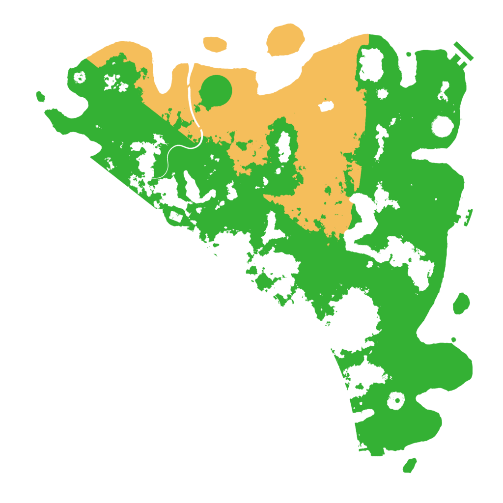 Biome Rust Map: Procedural Map, Size: 4250, Seed: 410195377