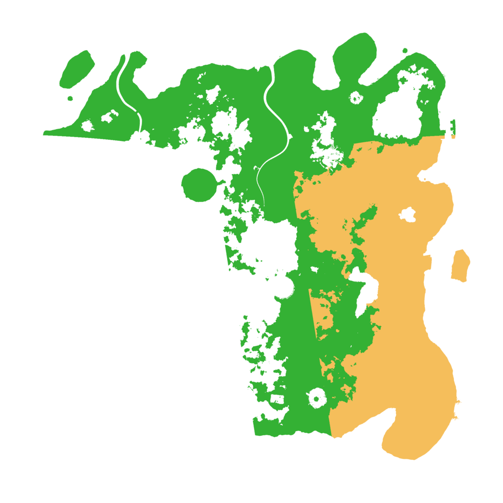Biome Rust Map: Procedural Map, Size: 4000, Seed: 516984125