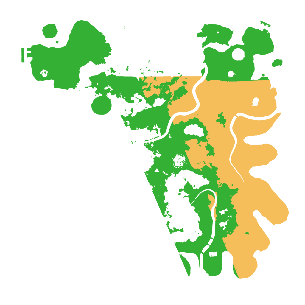 Biome Rust Map: Procedural Map, Size: 4250, Seed: 21723937