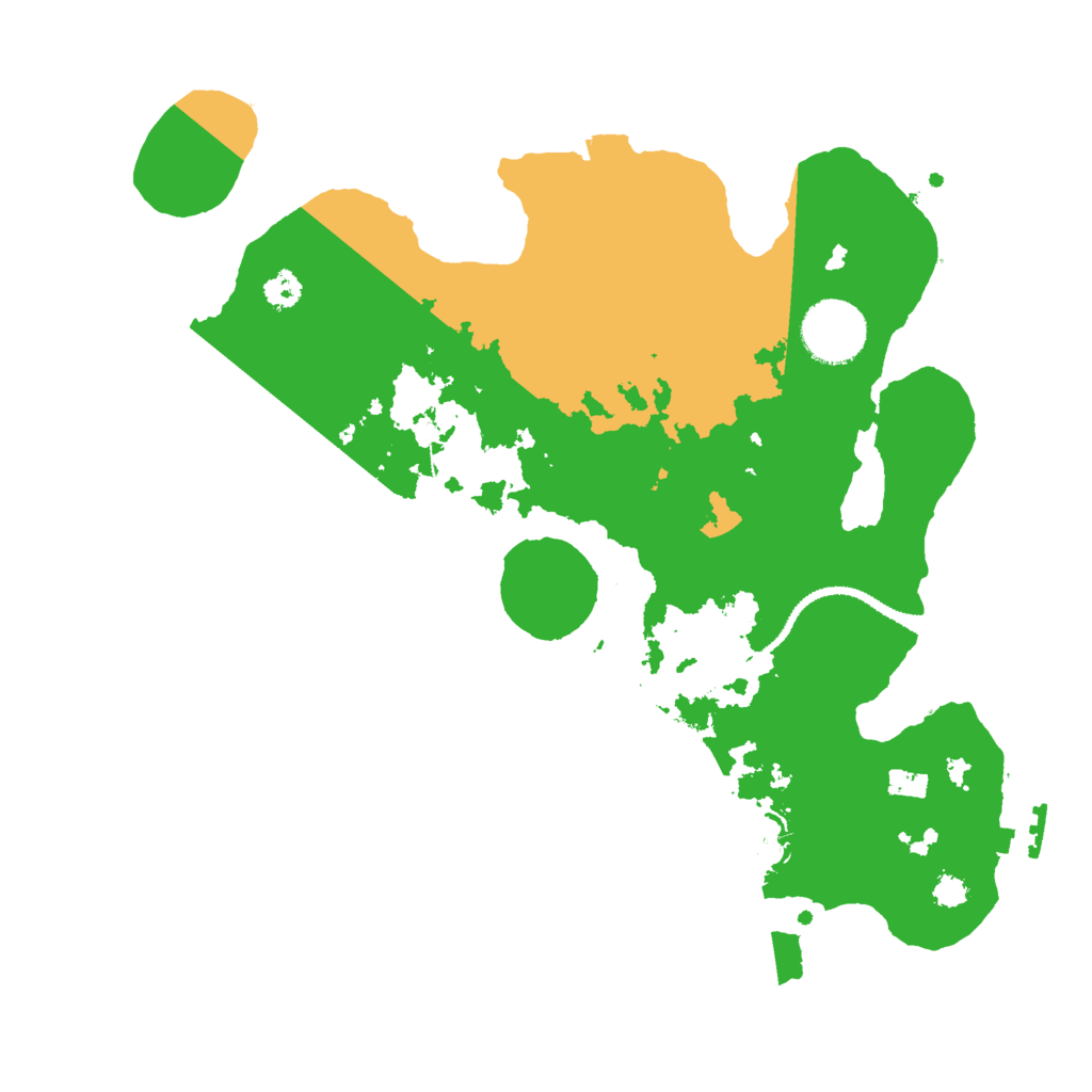 Biome Rust Map: Procedural Map, Size: 3000, Seed: 1177598219