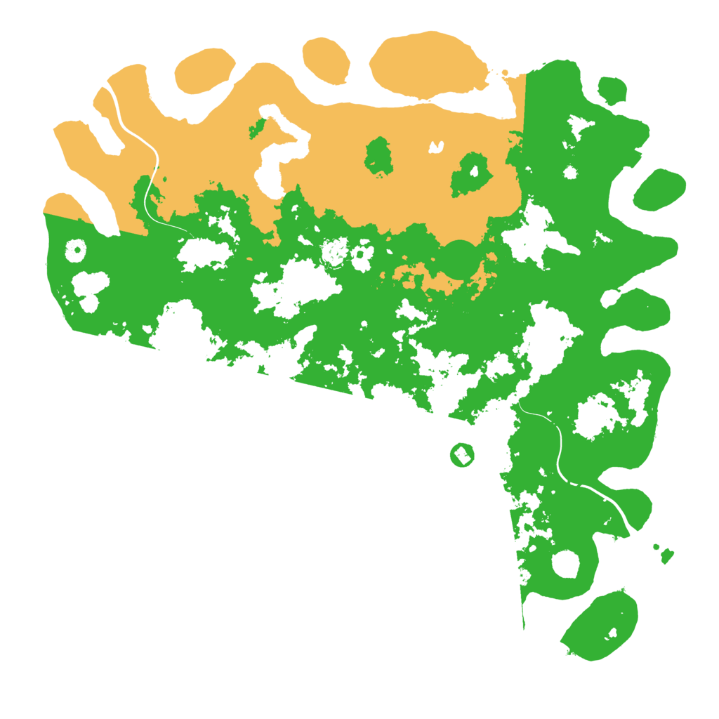 Biome Rust Map: Procedural Map, Size: 4750, Seed: 823342897