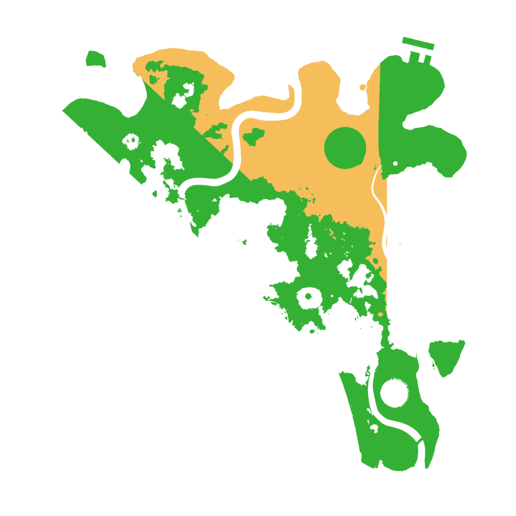 Biome Rust Map: Procedural Map, Size: 3250, Seed: 1766924171