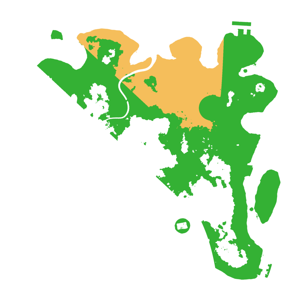 Biome Rust Map: Procedural Map, Size: 3250, Seed: 1766924171