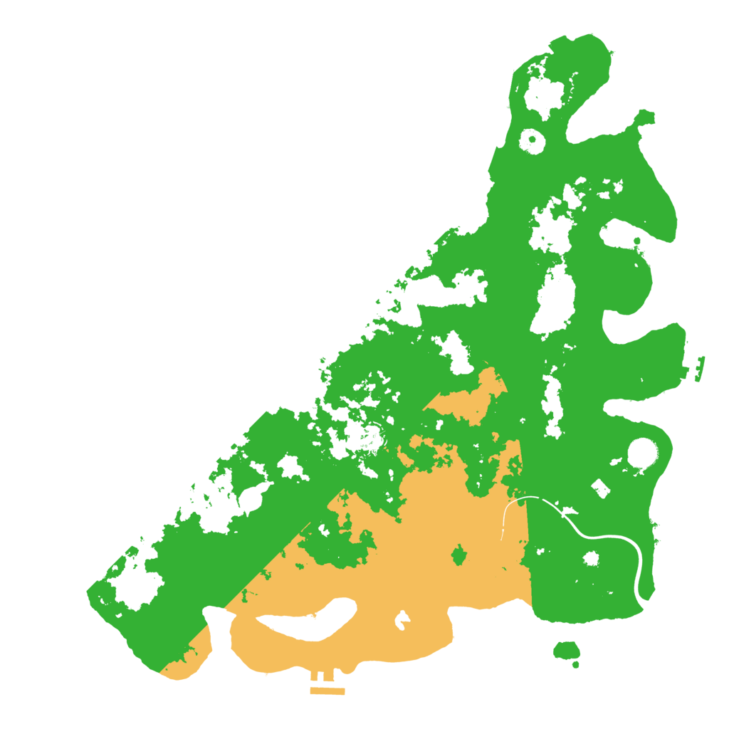 Biome Rust Map: Procedural Map, Size: 4250, Seed: 75832