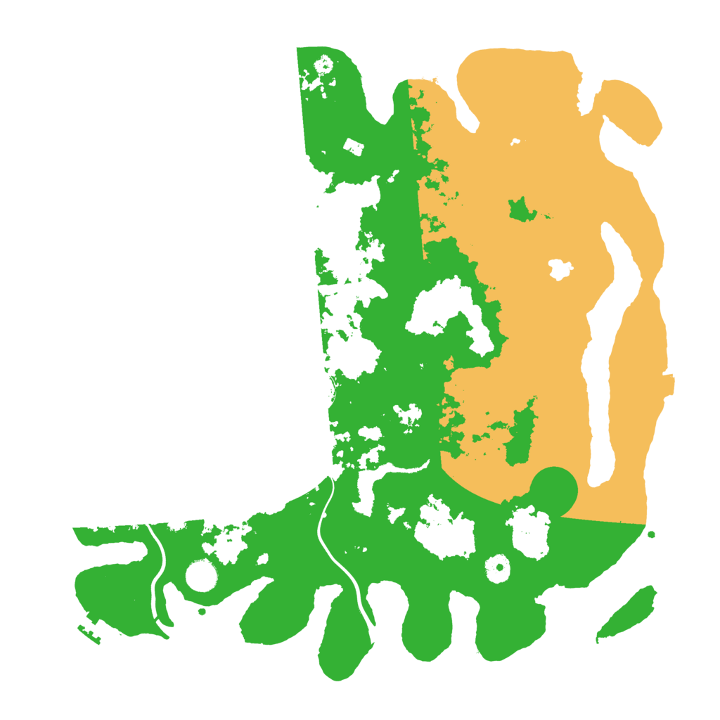 Biome Rust Map: Procedural Map, Size: 4000, Seed: 412469420