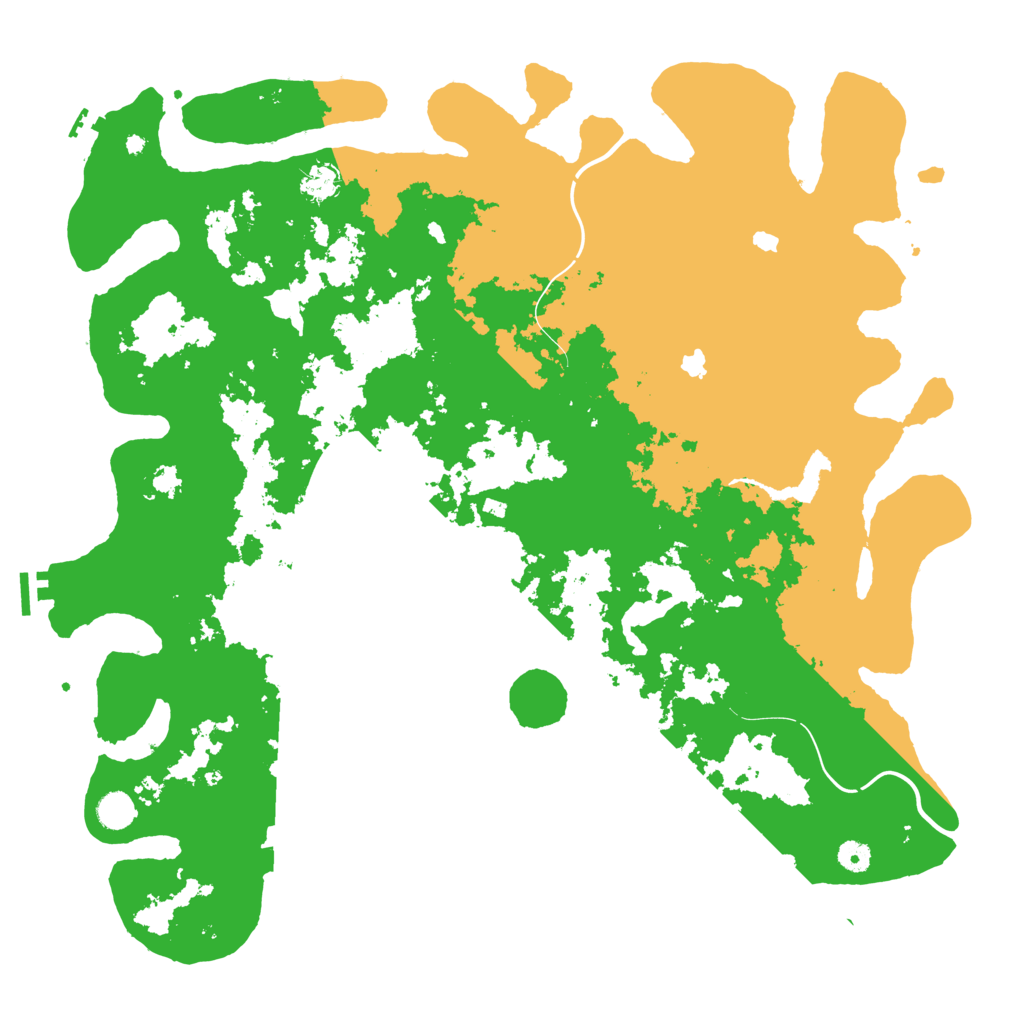 Biome Rust Map: Procedural Map, Size: 4800, Seed: 582616034