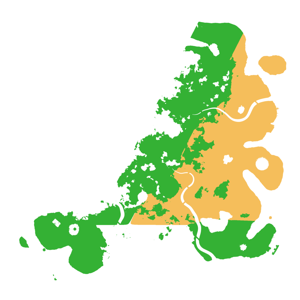 Biome Rust Map: Procedural Map, Size: 4100, Seed: 46779