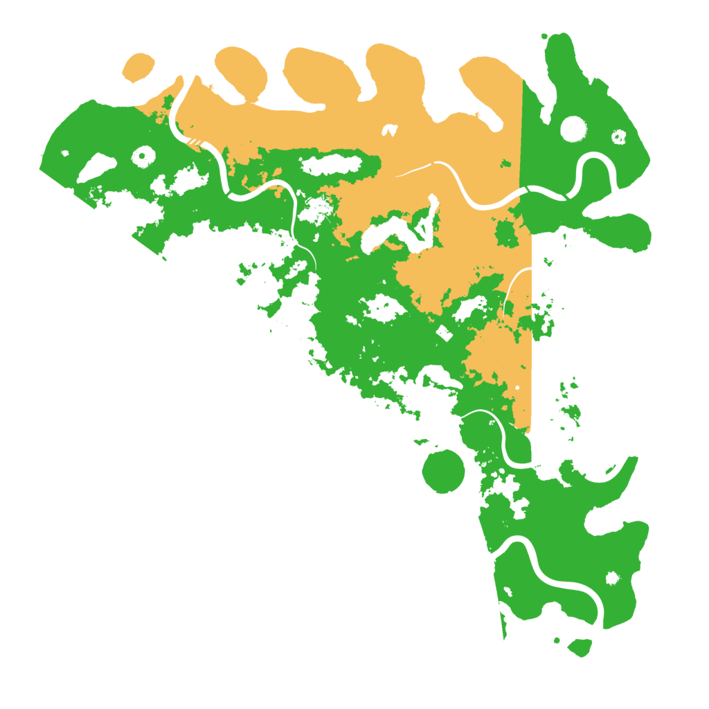 Biome Rust Map: Procedural Map, Size: 4750, Seed: 187157376