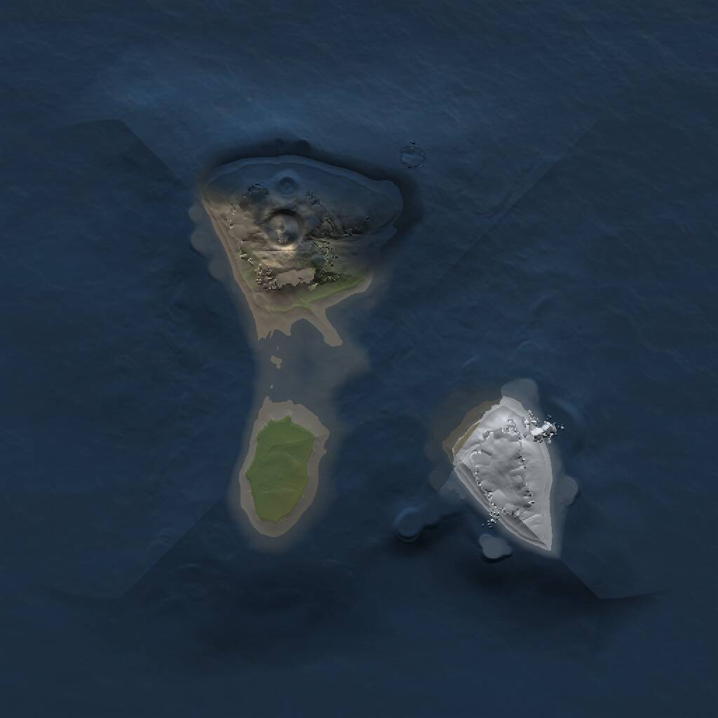 Rust Map: Procedural Map, Size: 1200, Seed: 1523343432, 1 Monuments